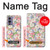 S3688 Motif d'art floral floral Etui Coque Housse pour OnePlus 9