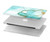 S3399 Vert Marbre Imprimer Graphique Etui Coque Housse pour MacBook 12″ - A1534