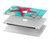 S3428 Aqua Bois Coquille d'étoile de mer Etui Coque Housse pour MacBook 12″ - A1534