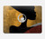 S3453 Africaine Reine Néfertiti Silhouette Etui Coque Housse pour MacBook 12″ - A1534