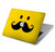 S1145 Soleil jaune Mustache Etui Coque Housse pour MacBook Air 13″ - A1369, A1466