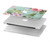 S2178 Peinture Fleur Art Floral Etui Coque Housse pour MacBook Air 13″ - A1369, A1466