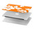 S2245 Hawai Hibiscus Motif orange Etui Coque Housse pour MacBook Air 13″ - A1369, A1466