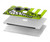 S2323 Crocodile vert drôle d'alligator Etui Coque Housse pour MacBook Air 13″ - A1369, A1466