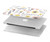 S2354 Motif pastel Fleurs Etui Coque Housse pour MacBook Air 13″ - A1369, A1466