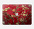 S2414 Rouge Fleur amandier Van Gogh Etui Coque Housse pour MacBook Air 13″ - A1369, A1466