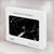 S2895 Noir Marbre imprimé graphique Etui Coque Housse pour MacBook Air 13″ - A1369, A1466