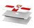 S3089 Drapeau de l'Irlande du Nord Etui Coque Housse pour MacBook Air 13″ - A1369, A1466