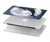 S3510 Dauphin Lune Nuit Etui Coque Housse pour MacBook Air 13″ - A1369, A1466