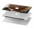 S0270 chocolat Etui Coque Housse pour MacBook Air 13″ - A1932, A2179, A2337