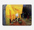 S0929 Van Gogh Café Terrasse Etui Coque Housse pour MacBook Air 13″ - A1932, A2179, A2337