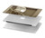 S1386 Sculpture papier Chouette Etui Coque Housse pour MacBook Air 13″ - A1932, A2179, A2337