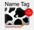 S2096 Motif de vache transparente Etui Coque Housse pour MacBook Air 13″ - A1932, A2179, A2337