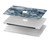 S2346 Marine Camo camouflage graphique Etui Coque Housse pour MacBook Air 13″ - A1932, A2179, A2337
