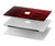 S2879 Rouge Arowana écailles de poisson Etui Coque Housse pour MacBook Air 13″ - A1932, A2179, A2337