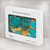 S2906 Aqua Turquoise Pierre Etui Coque Housse pour MacBook Air 13″ - A1932, A2179, A2337