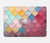S2947 Bonbons Minimal Couleurs pastel Etui Coque Housse pour MacBook Air 13″ - A1932, A2179, A2337