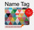 S3049 Triangles Couleurs vibrantes Etui Coque Housse pour MacBook Air 13″ - A1932, A2179, A2337
