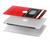 S3204 Rouge Cassette Recorder graphique Etui Coque Housse pour MacBook Air 13″ - A1932, A2179, A2337