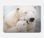 S3373 Famille d'ours polaire Etui Coque Housse pour MacBook Air 13″ - A1932, A2179, A2337