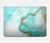 S3399 Vert Marbre Imprimer Graphique Etui Coque Housse pour MacBook Air 13″ - A1932, A2179, A2337