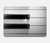S3524 Clavier de piano Etui Coque Housse pour MacBook Air 13″ - A1932, A2179, A2337