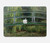 S3674 Claude Monet La passerelle japonaise et la piscine de nénuphars Etui Coque Housse pour MacBook Air 13″ - A1932, A2179, A2337
