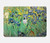 S0210 Van Gogh Irises Etui Coque Housse pour MacBook Pro Retina 13″ - A1425, A1502