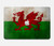 S2976 Pays de Galles Football Football Drapeau Etui Coque Housse pour MacBook Pro Retina 13″ - A1425, A1502