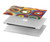 S3409 Carrés cercles concentriques Etui Coque Housse pour MacBook Pro Retina 13″ - A1425, A1502