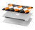 S3421 Noir Orange Blanc Argyle Plaid Etui Coque Housse pour MacBook Pro Retina 13″ - A1425, A1502