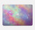 S3706 Arc-en-ciel pastel Galaxy Pink Sky Etui Coque Housse pour MacBook Pro Retina 13″ - A1425, A1502