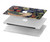 S3791 William Morris Strawberry Thief Fabric Etui Coque Housse pour MacBook Pro Retina 13″ - A1425, A1502