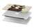 S0360 café Chouette Etui Coque Housse pour MacBook Pro 13″ - A1706, A1708, A1989, A2159, A2289, A2251, A2338