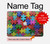 S0816 Puzzle Etui Coque Housse pour MacBook Pro 13″ - A1706, A1708, A1989, A2159, A2289, A2251, A2338