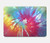 S1697 Tie Dye coloré imprimé graphique Etui Coque Housse pour MacBook Pro 13″ - A1706, A1708, A1989, A2159, A2289, A2251, A2338