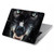 S2823 Noir Loup Bleu Yeux Visage Etui Coque Housse pour MacBook Pro 13″ - A1706, A1708, A1989, A2159, A2289, A2251, A2338