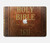 S2890 Holy Bible King James Version 1611 Etui Coque Housse pour MacBook Pro 13″ - A1706, A1708, A1989, A2159, A2289, A2251, A2338