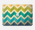 S2362 Arc en ciel coloré Shavron Zig zag Etui Coque Housse pour MacBook Pro 15″ - A1707, A1990