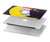 S2849 Mignon Lune Nuit Sleepy Chouette Etui Coque Housse pour MacBook Pro 15″ - A1707, A1990