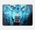 S0752 Feu bleu Loup Etui Coque Housse pour MacBook Pro 16″ - A2141