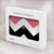 S1849 Rose Noir Chevron Zigzag Etui Coque Housse pour MacBook Pro 16″ - A2141