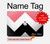 S1849 Rose Noir Chevron Zigzag Etui Coque Housse pour MacBook Pro 16″ - A2141