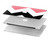 S1849 Rose Noir Chevron Zigzag Etui Coque Housse pour MacBook Pro 16″ - A2141