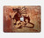 S2485 Dragon métal Texture imprimé graphique Etui Coque Housse pour MacBook Pro 16″ - A2141