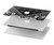 S3363 Motif Bandana Noir Etui Coque Housse pour MacBook Pro 16″ - A2141