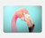 S3708 Flamant rose Etui Coque Housse pour MacBook Pro 16″ - A2141
