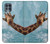 S3680 Girafe de sourire mignon Etui Coque Housse pour Motorola Edge S