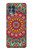 S3694 Modèle d'art hippie Etui Coque Housse pour Motorola Edge S