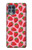 S3719 Modèle de fraise Etui Coque Housse pour Motorola Edge S